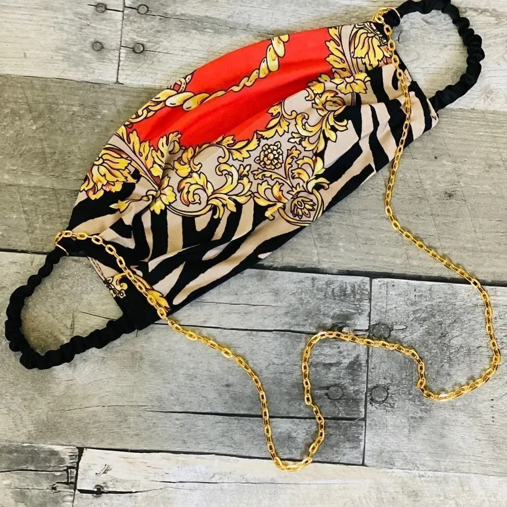 Paisley Chain Mask